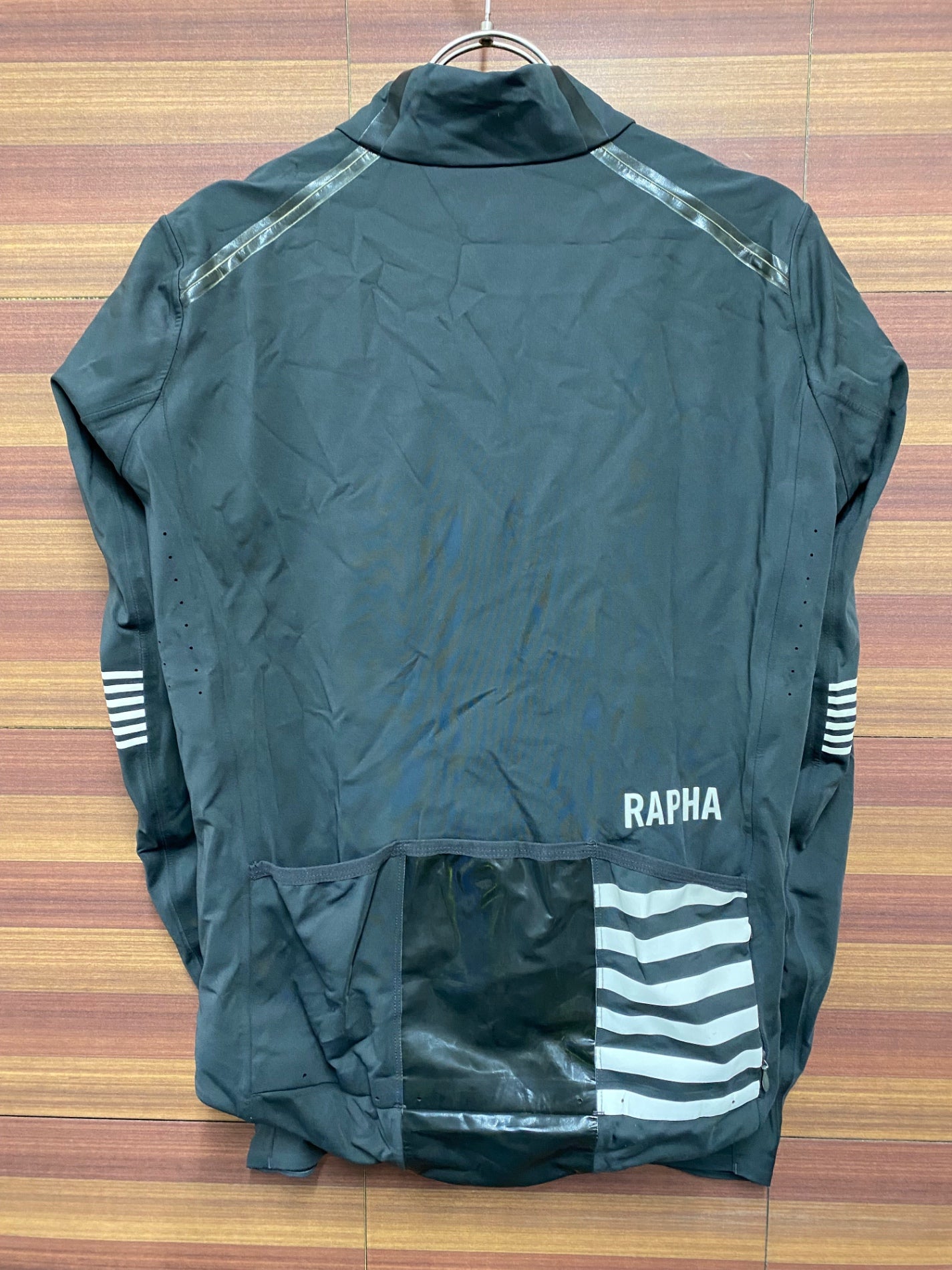 IP679 ラファ Rapha PRO TEAM JACKET 長袖サイクルジャケット グレー M