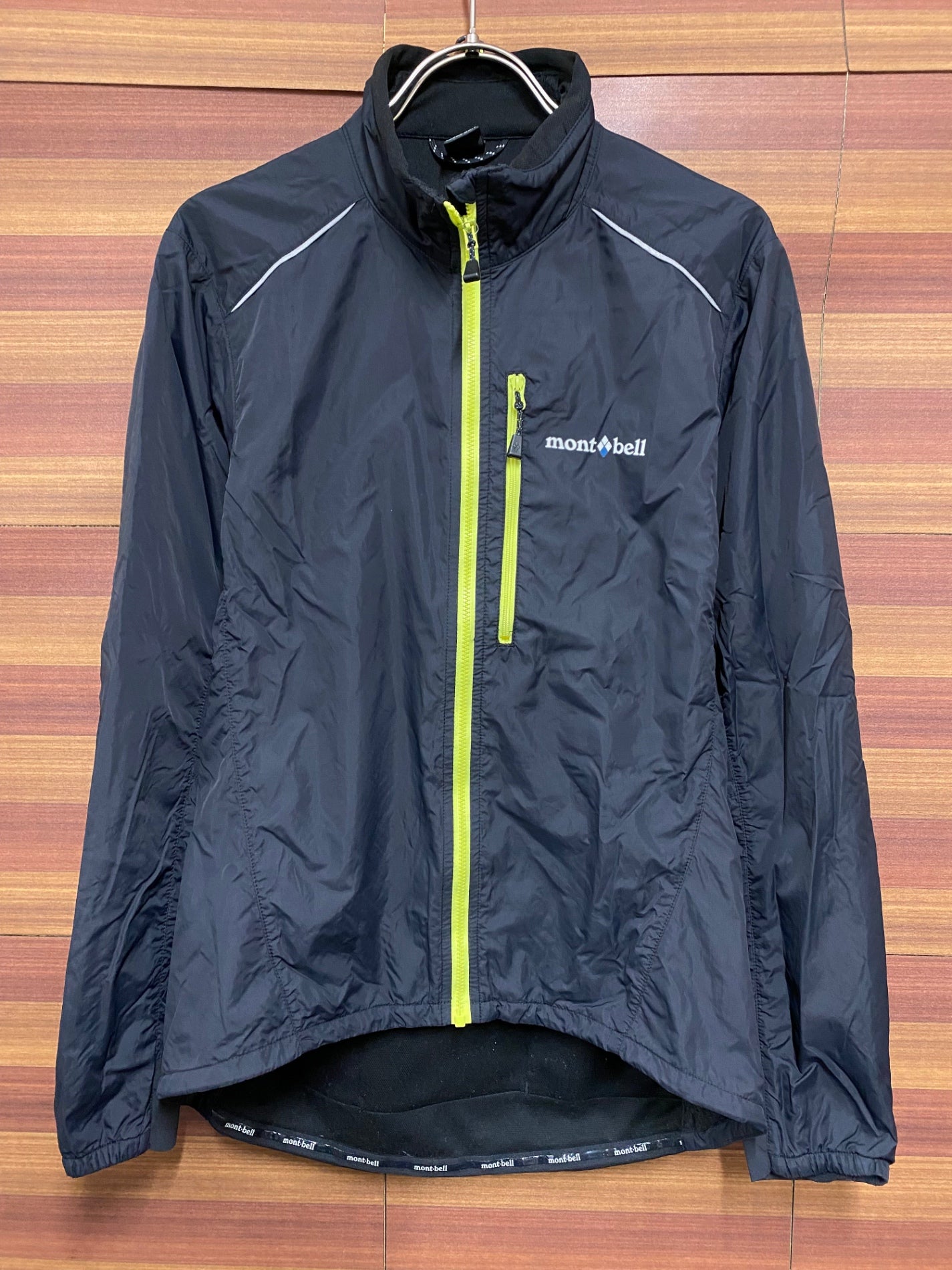 IU482 モンベル mont-bell 長袖 サイクルジャケット 黒 S