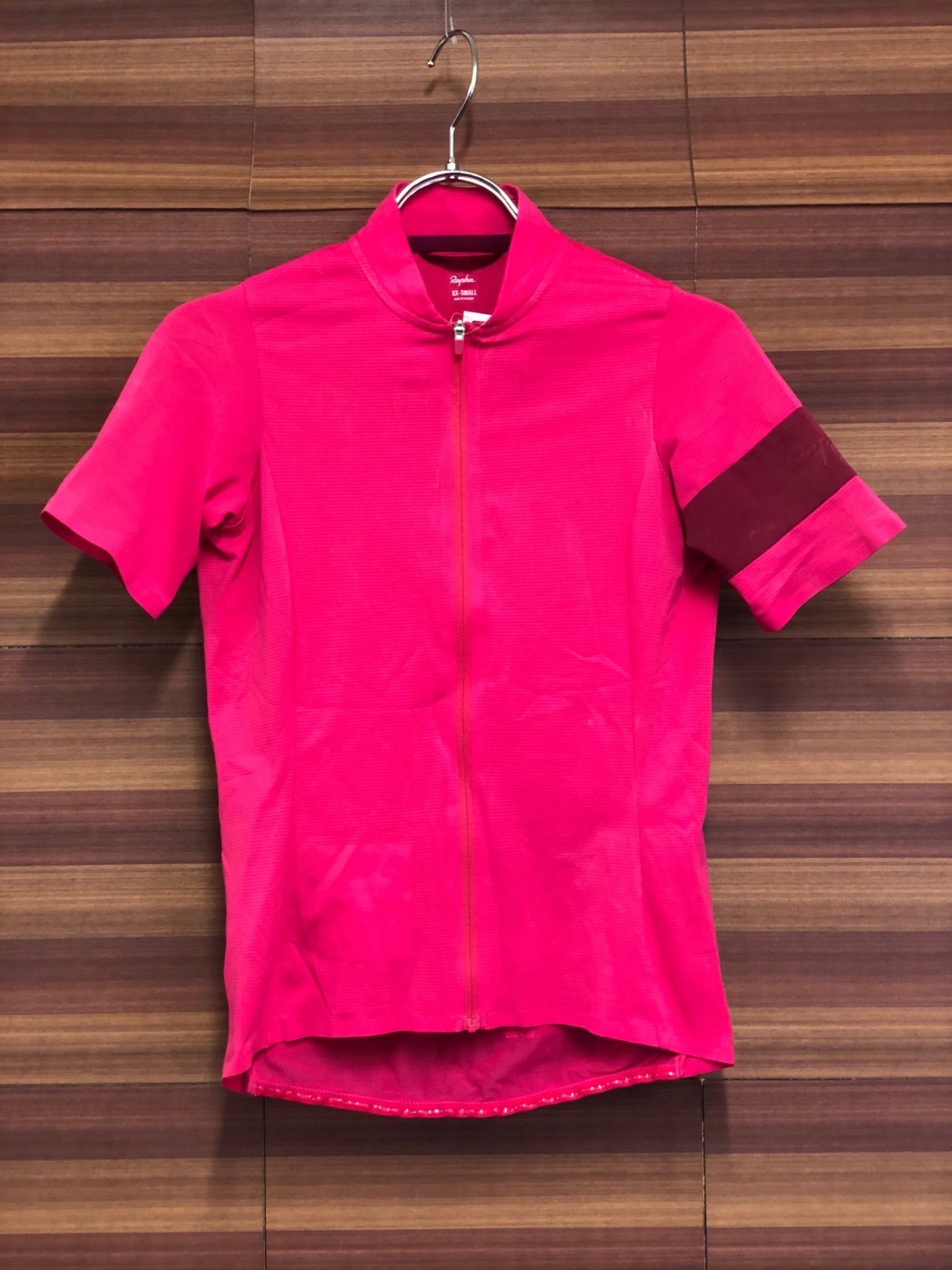 IR208 ラファ Rapha WOMEN'S CLASSIC FLYWEIGHT JERSEY 半袖サイクルジャージ ピンク XS レディース