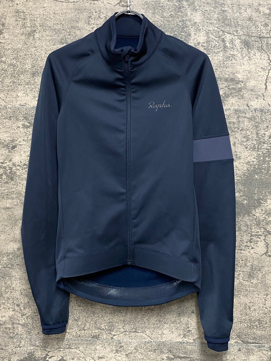 JB949 ラファ Rapha CORE WINTER JACKET 長袖 サイクルジャケット 紺 XS