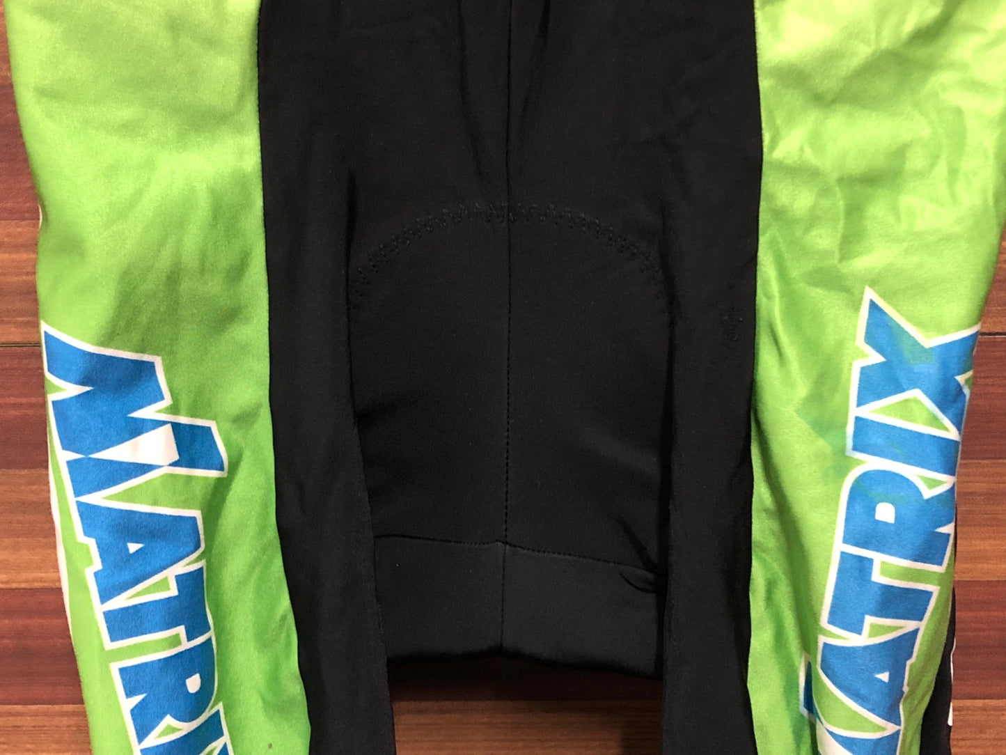 IR916 パールイズミ PEARL iZUMi ビブタイツ 黒 黄緑 L 裏起毛 MATRIX