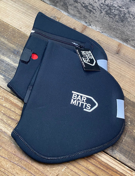 IQ158 バーミッツ BAR MITTS ドロップハンドル カバー 黒