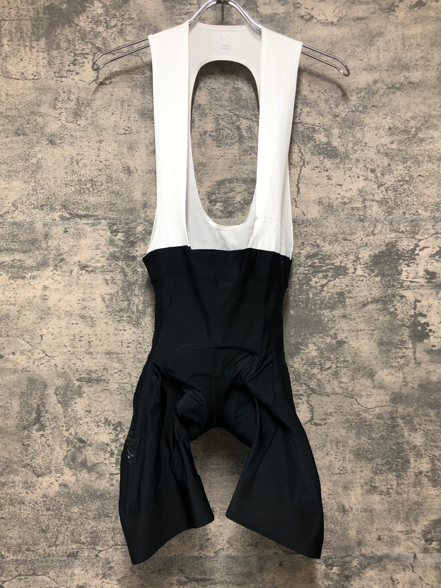 JD069 ラファ Rapha CORE BIB SHORTS ビブショーツ 黒 白 L