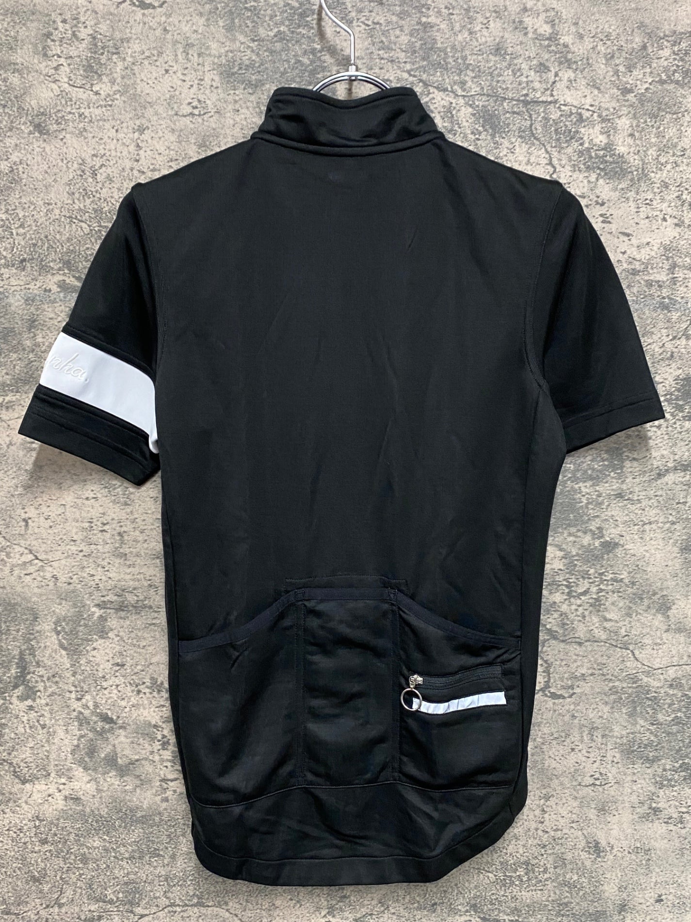 IY159 ラファ Rapha CLASSIC JERSEY 半袖 サイクルジャージ XS ブラック