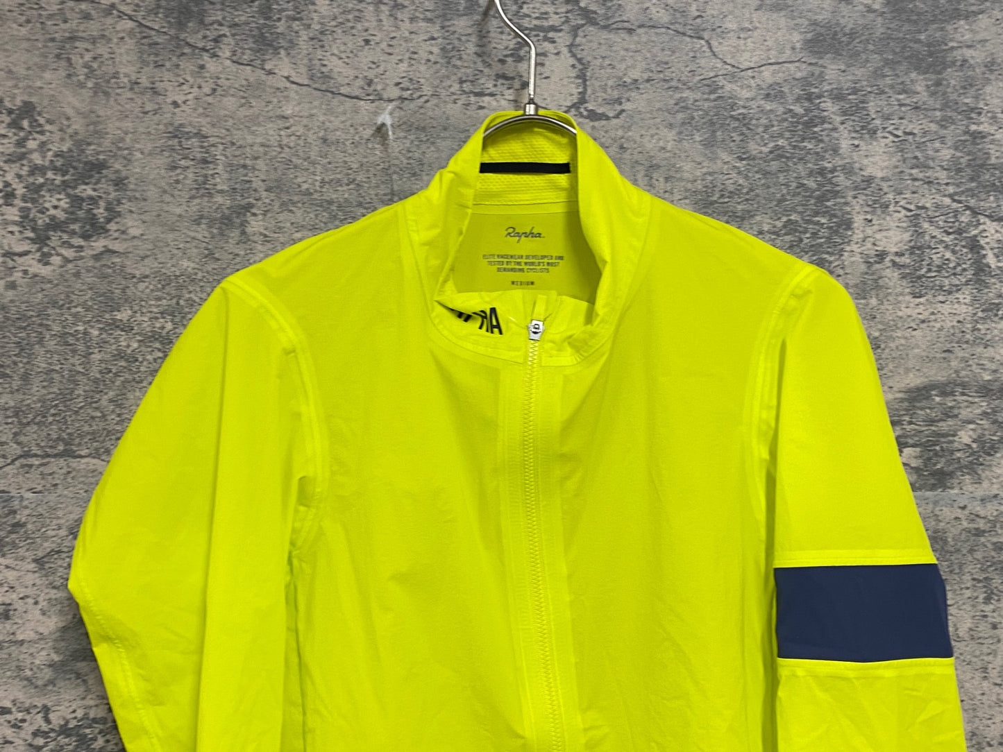 JC601 ラファ Rapha PRO TEAM LW SHADOW JACKET 長袖 サイクルジャケット 黄色 M