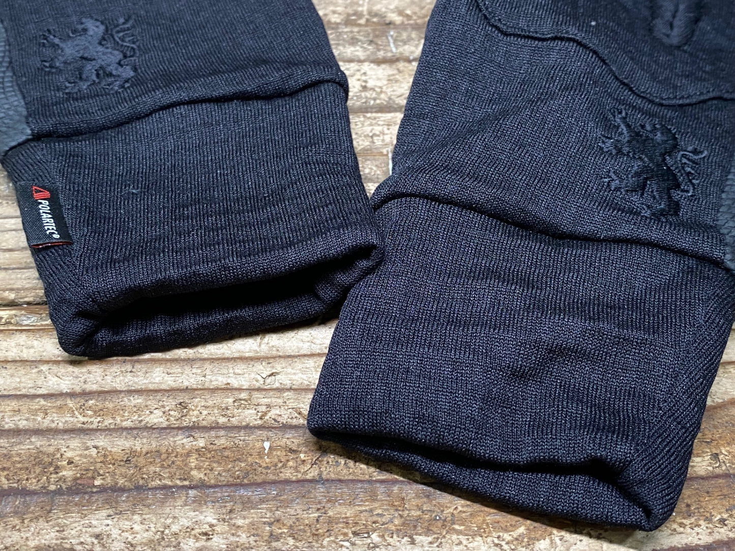 IW435 カペルミュール KAPELMUUR 長指 グローブ 黒 XS 裏起毛