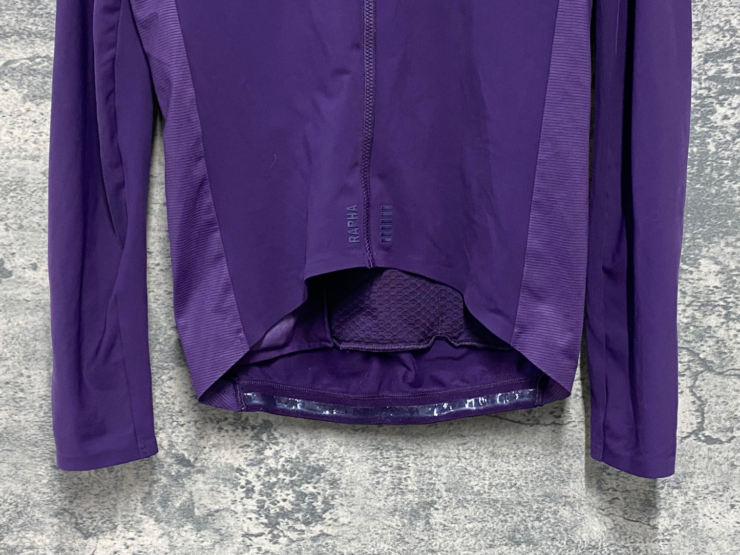 IZ732 ラファ Rapha PRO TEAM LONG SLEEVE JERSEY S 裾ゴム伸び