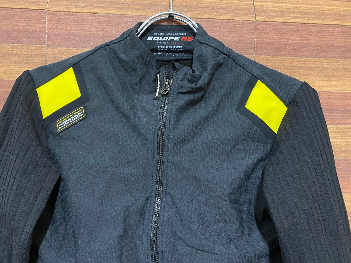 IM577 アソス assos  EQUIPE RS PRO F SERIES 長袖 サイクルジャージ 黒 M