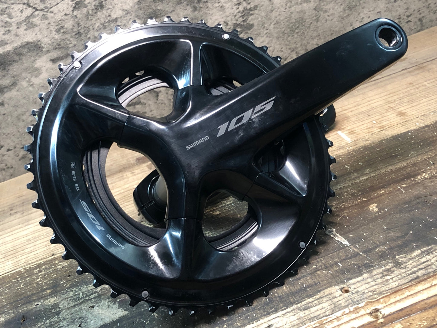 IS117 シマノ SHIMANO 105 FC-R7100 クランクセット 12S 52/36T 170mm