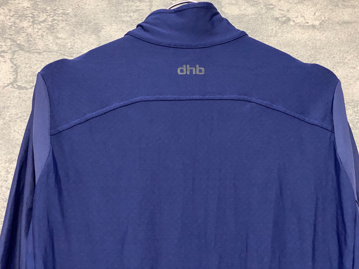 JA538 dhb 長袖 サイクルジャージ 青 S 裏起毛