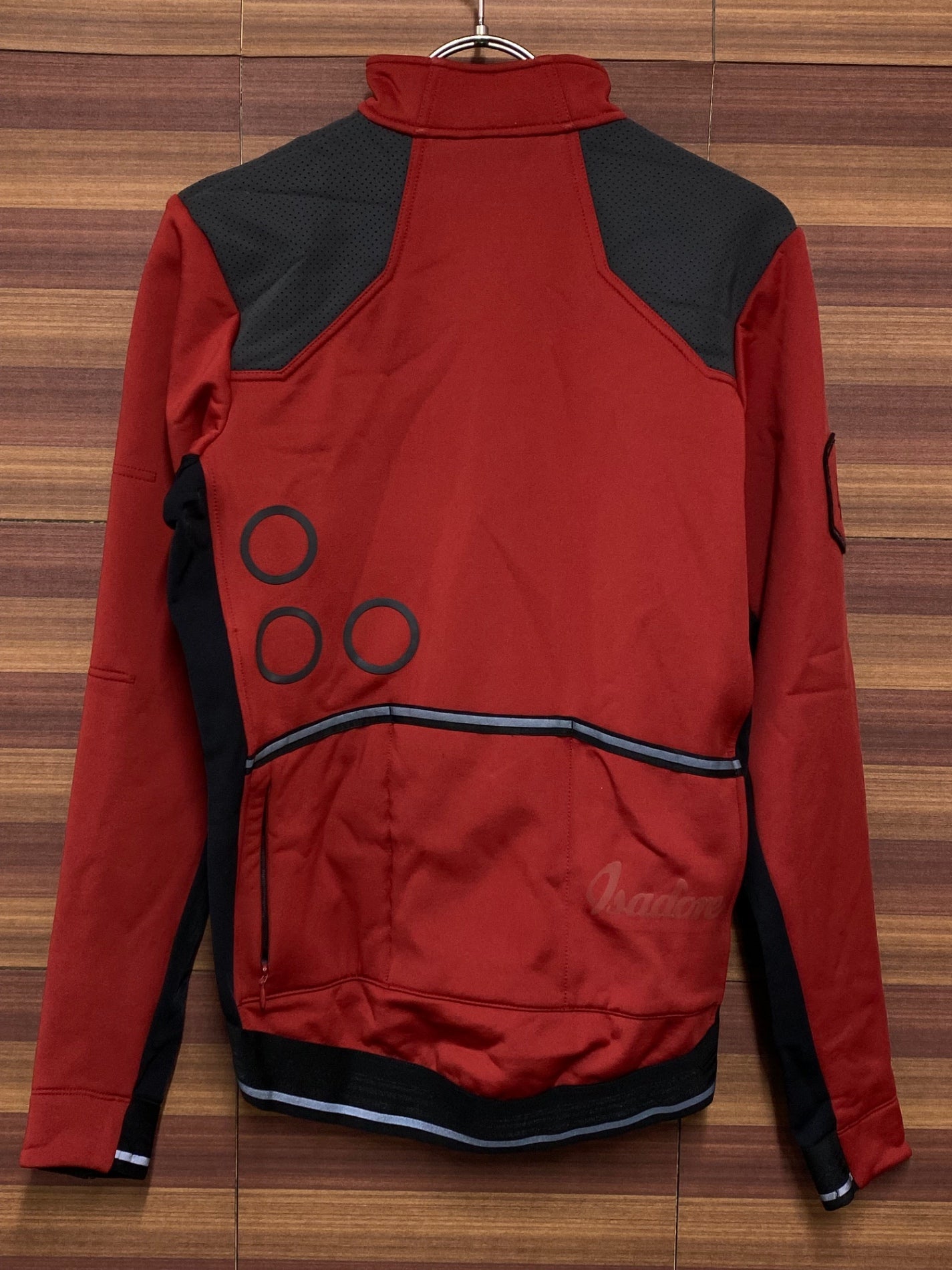 IQ721 イザドア Isadore Signature Deep Winter Softshell Jacket 長袖 サイクルジャケット 赤 XS 裏起毛