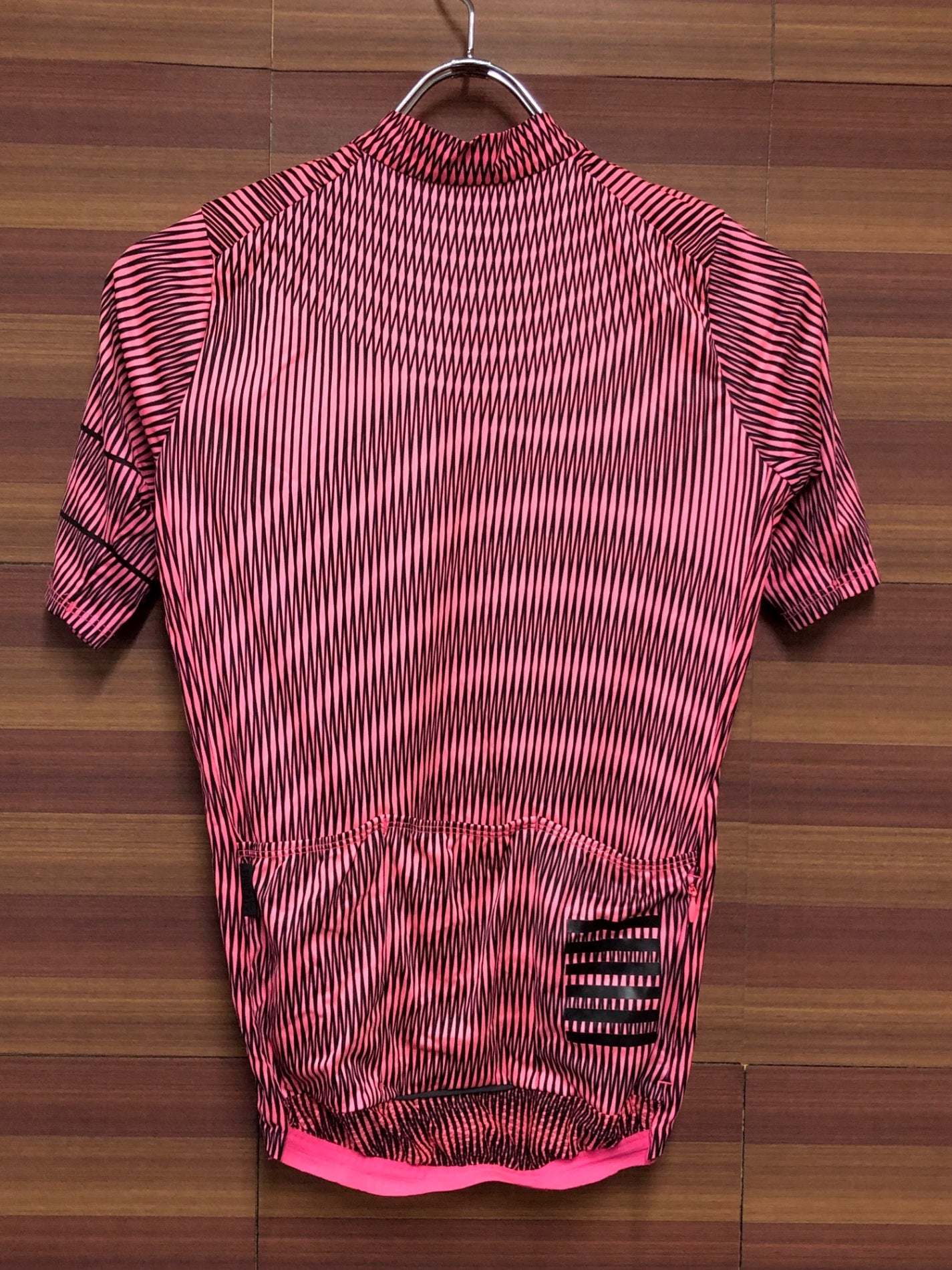 IL657 ラファ Rapha プロチームフライウェイトジャージ PRO TEAM FLYWEIGHT JERSEY ピンク黒 XS