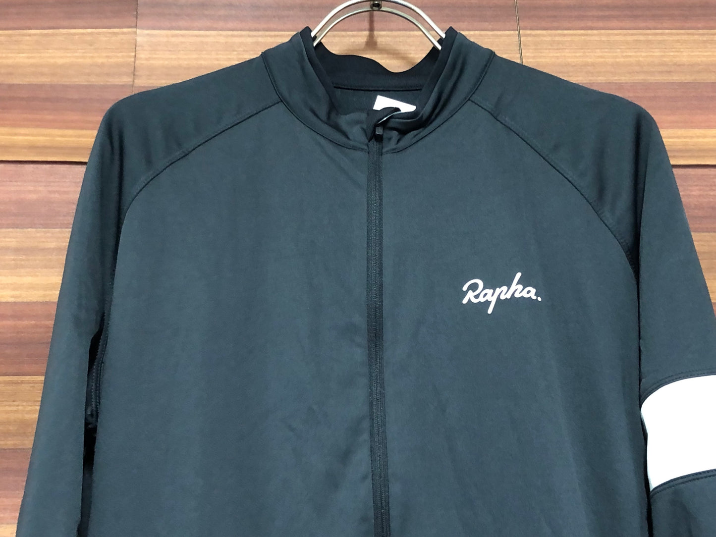IT553 ラファ Rapha CORE LONG SLEEVE JERSEY 長袖サイクルジャージ 黒 L 裏起毛