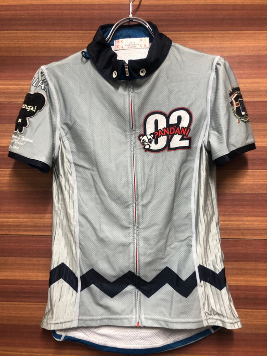 IP993 パンダーニ pandani 半袖 サイクルジャージ グレー L