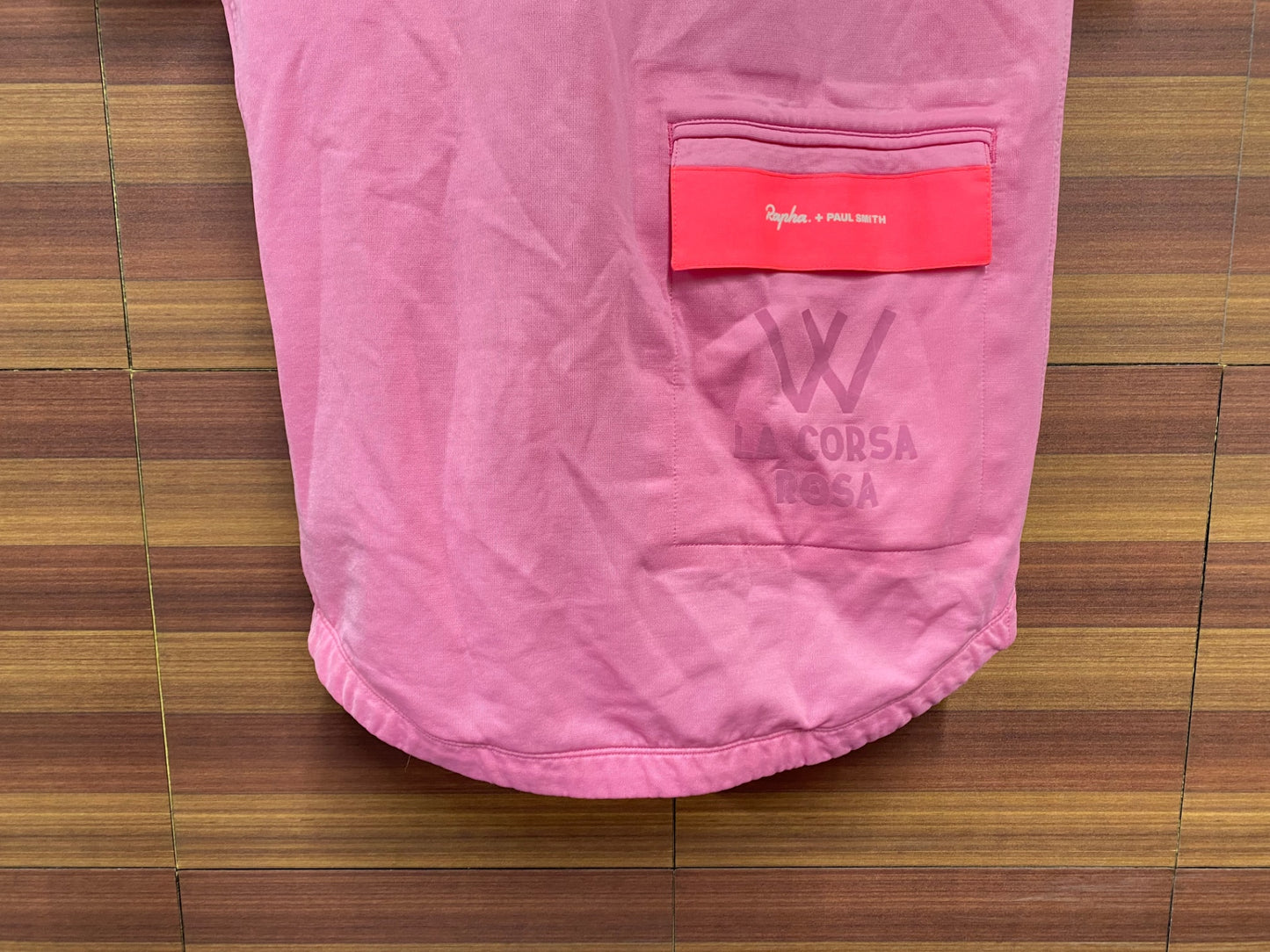 IQ360 ラファ Rapha Paul Smith CITY RIDING JERSEY 半袖サイクルジャージ ピンク S