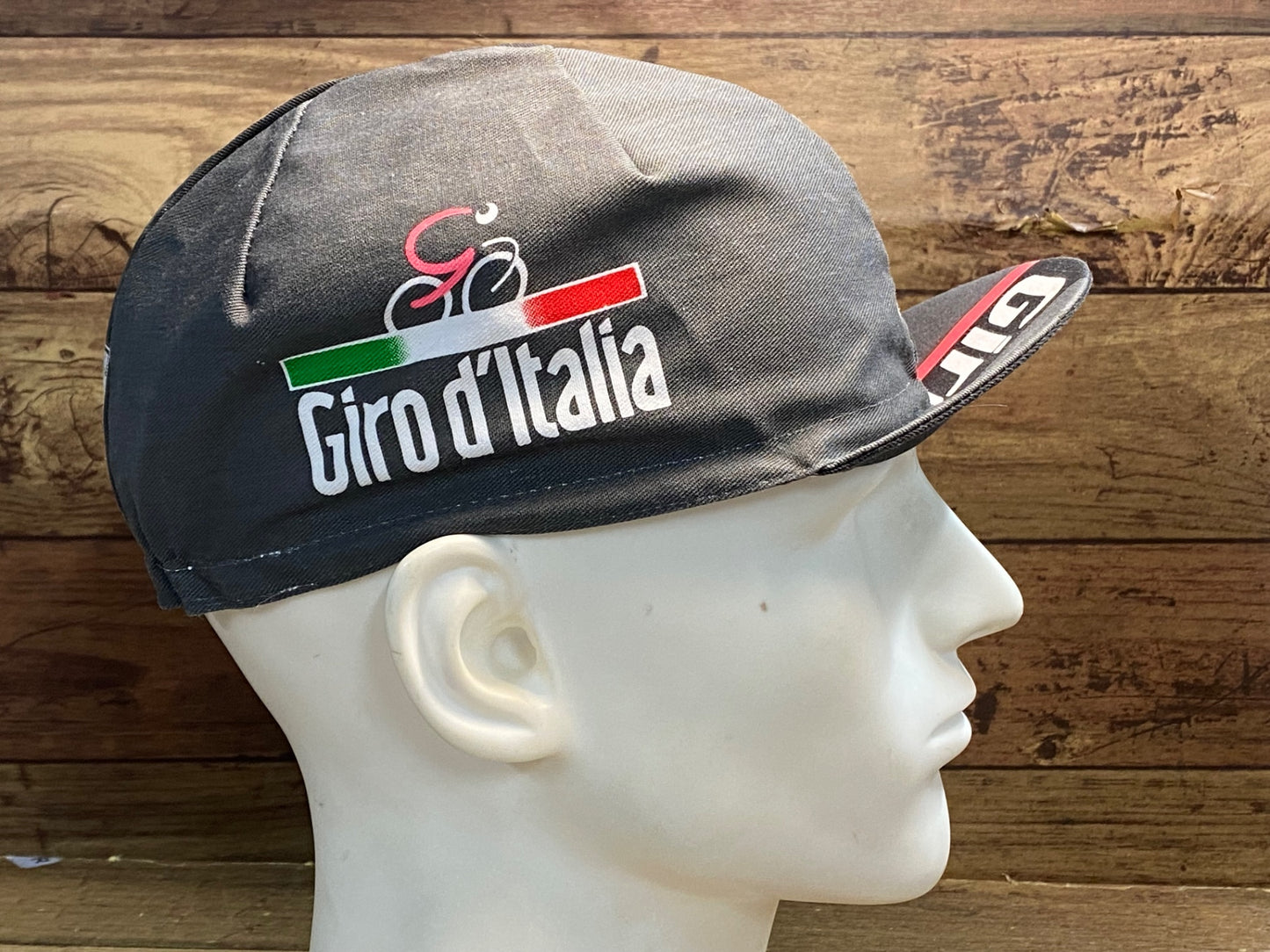 IJ270 サンティーニ Santini サイクルキャップ giro de italia 黒