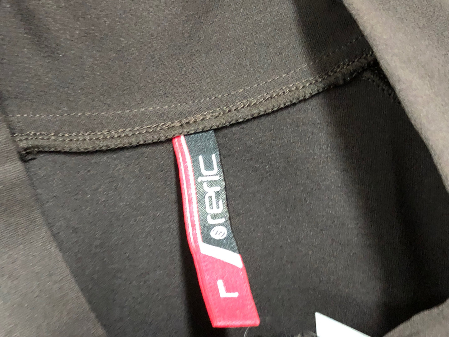 IN299 レリック RERIC 半袖 サイクルジャージ 黒 L