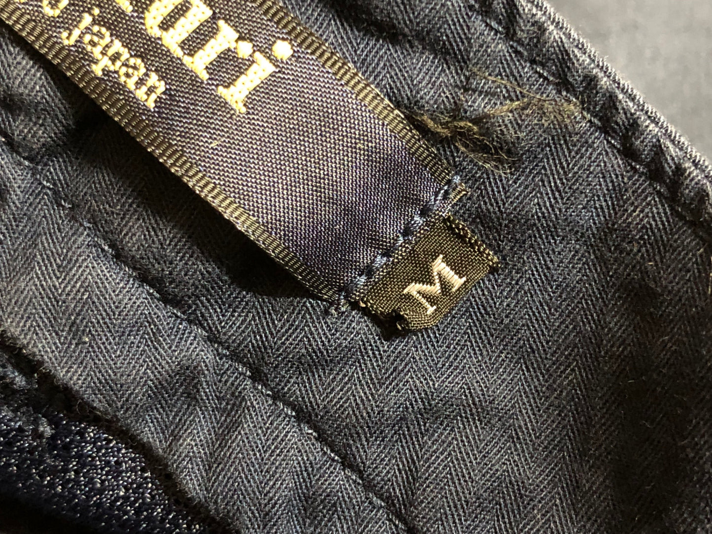 IJ662 ナリフリ Narifuri サイクルパンツ ネイビー M 7分丈