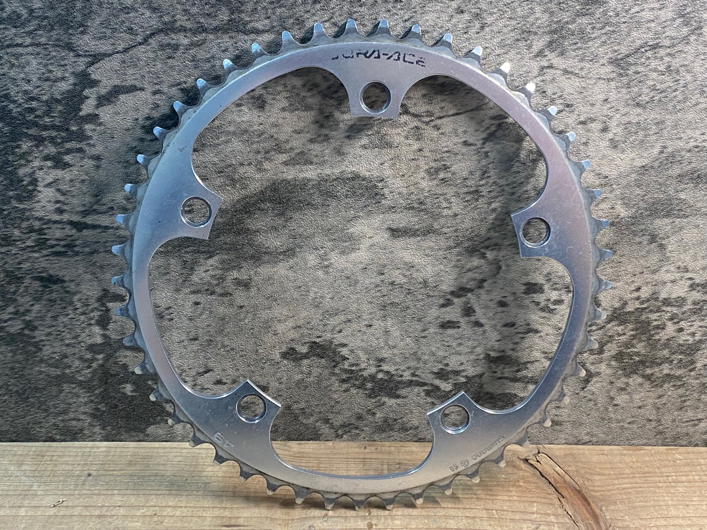 IP053 シマノ SHIMANO DURA-ACE TRACK チェーンリング PCD144mm 49T 厚歯 NJS認定