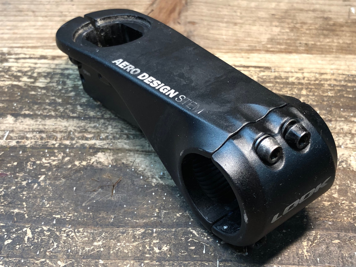 IM693 ルック LOOK ADS アルミステム 黒 Φ31.8 90mm スペーサー付属