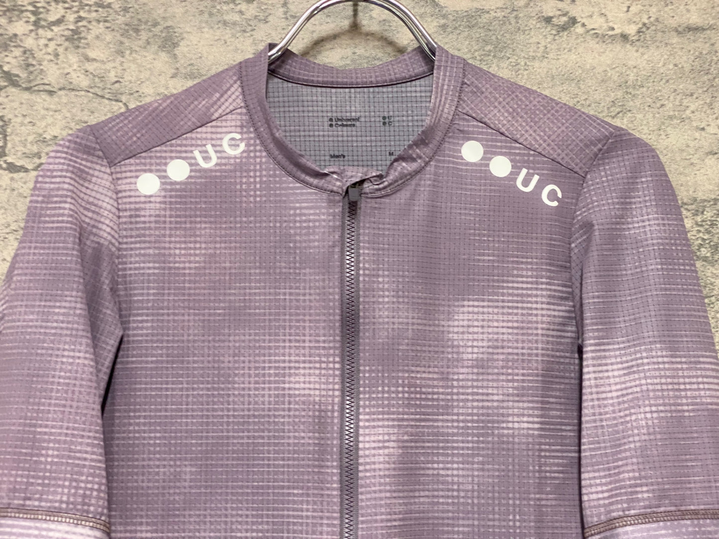 JD975 ユニバーサルカラーズ Universal Colours半袖 サイクルジャージ 薄紫 M