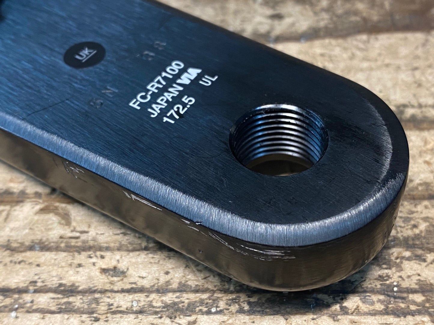 JC740 シマノ SHIMANO 105 FC-R7100 クランクセット 172.5mm 50/34T ※固定ボルト欠品