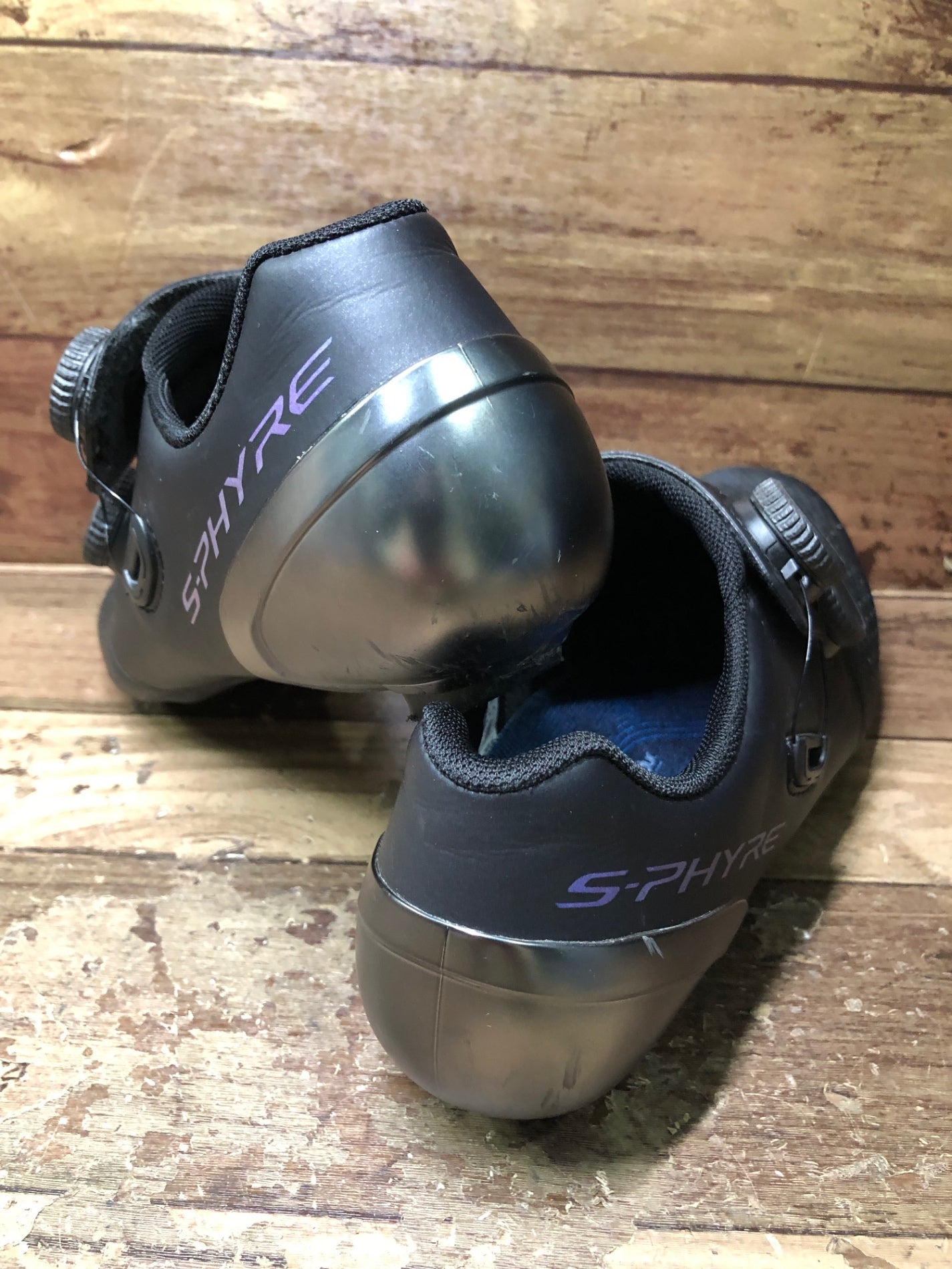 IK843 シマノ SHIMANO SH-RC902 ビンディングシューズ SPD-SL 黒 EU39 ※ソール傷