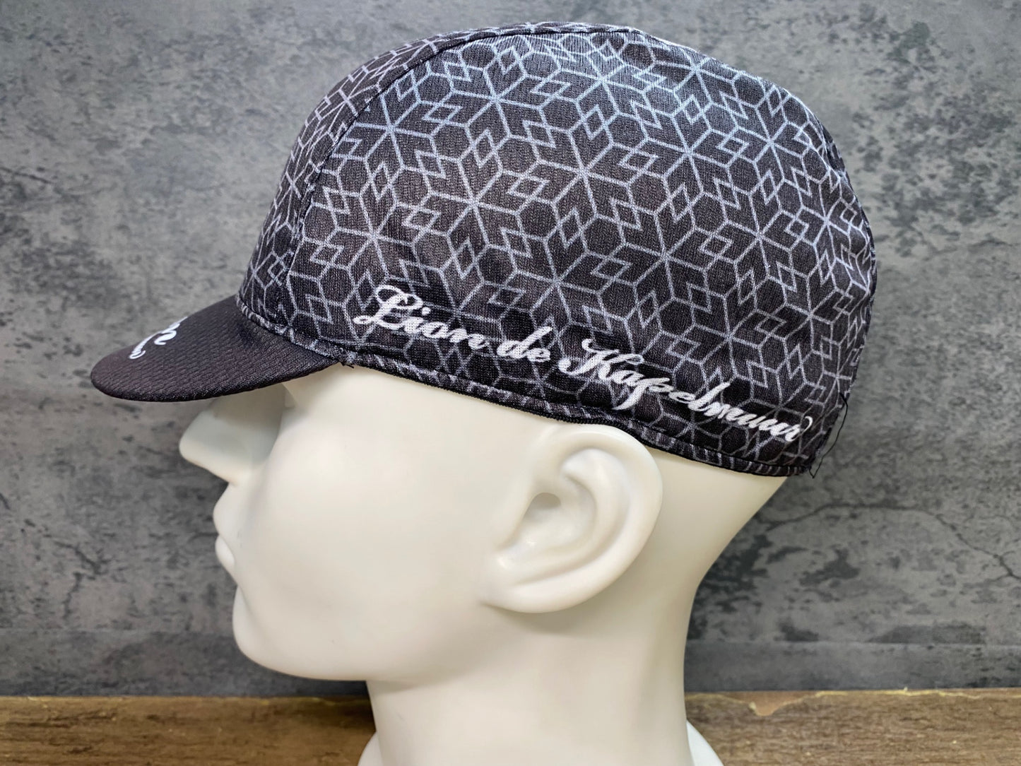 JA990 リオンドカペルミュール Lion de KAPELMUUR サイクルキャップ グレー