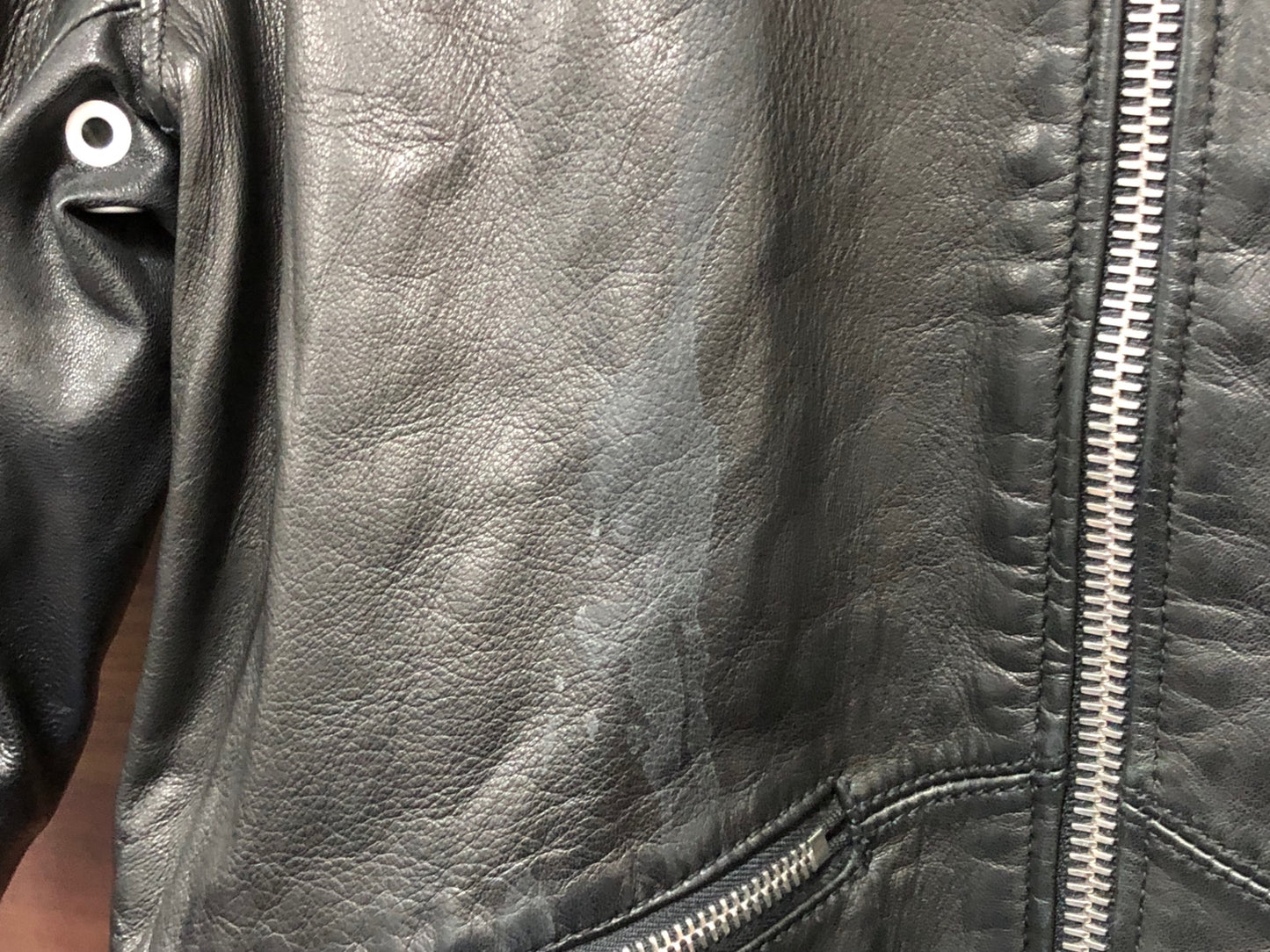 IP009 パンダーニ Pandani BLACK LABEL レザージャケット S 黒