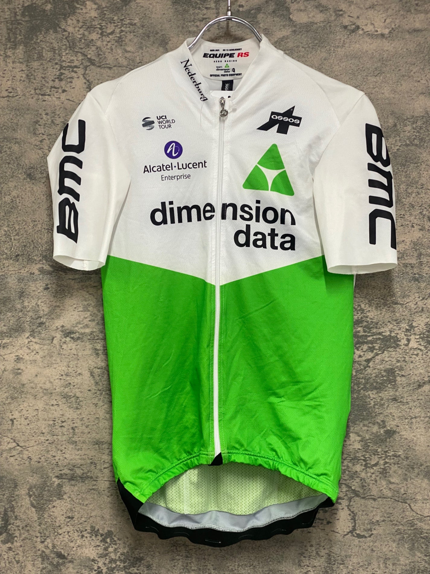 IZ199 アソス assos EQUIPE RS AERO JERSEY 半袖サイクルジャージ 白 M dimension data