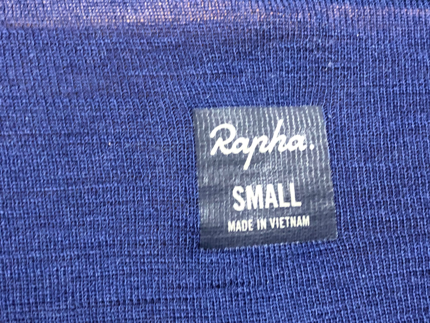 IL316 ラファ Rapha MERINO BASE LAYER LONG SLEEVE 長袖 べースレイヤー 紺 S