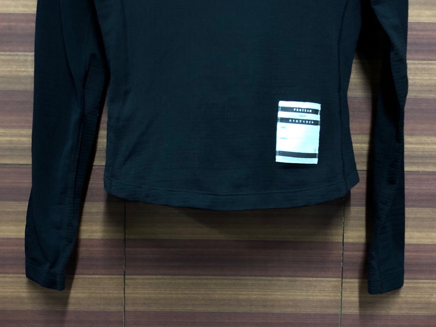 IP100 ラファ Rapha PRO TEAM THERMAL BASE LAYER 長袖 べースレイヤー 黒 S