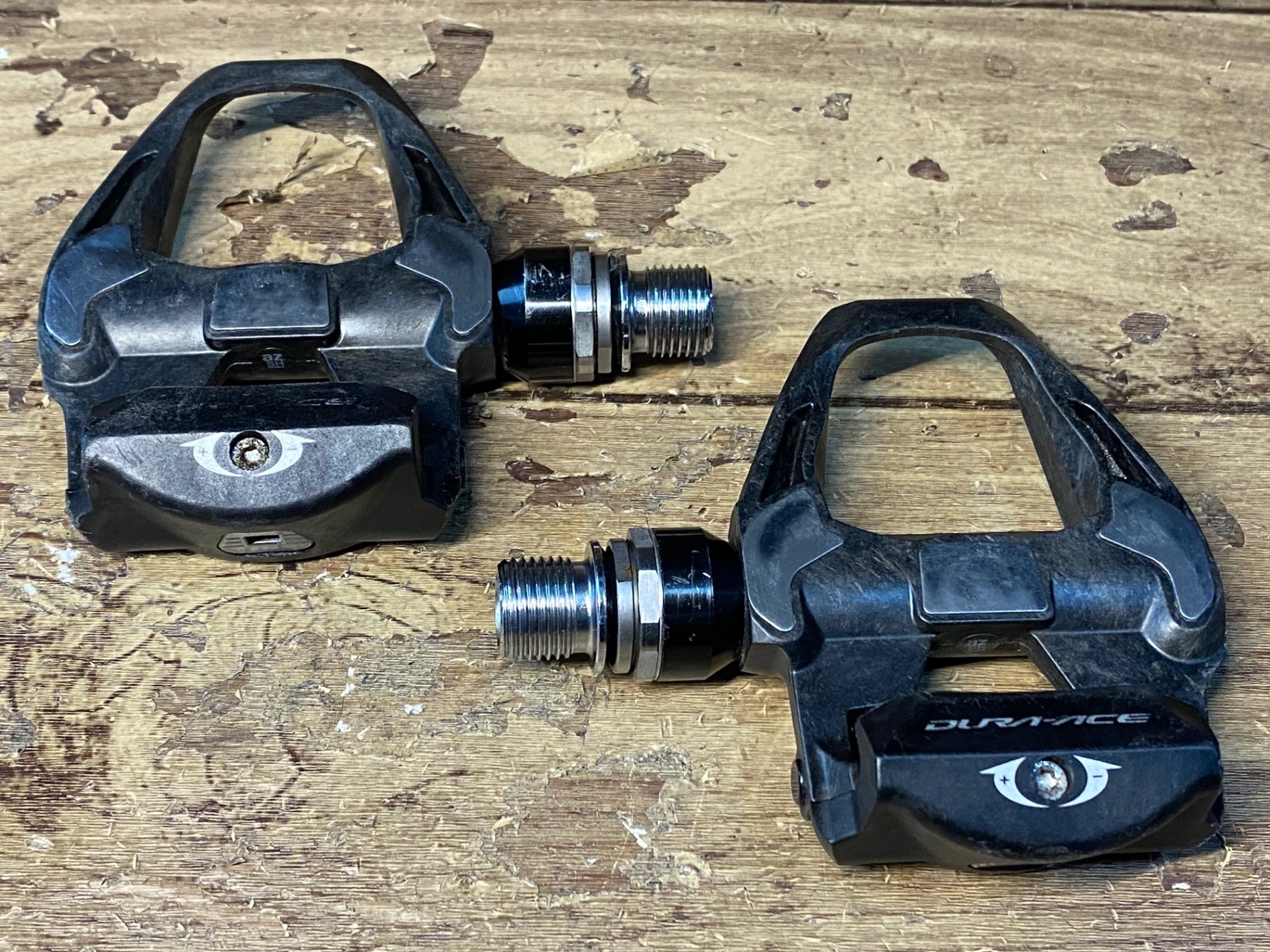 HR664 シマノ SHIMANO PD-GR500 フラットペダル ※回転スムーズ
