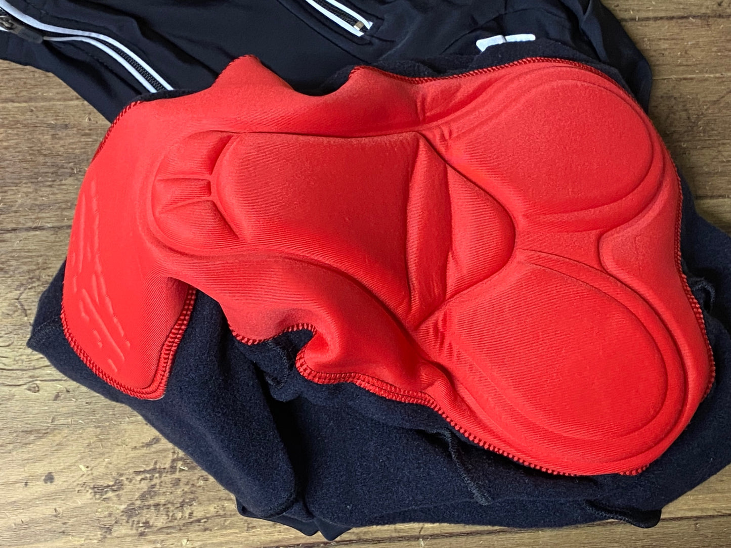 IZ147 dhb レーサータイツ 黒 12 裏起毛