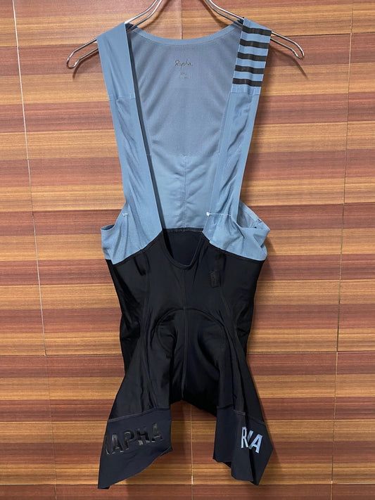 IN517 ラファ Rapha PRO TEAM BIB SHORTS ビブショーツ 黒 青 S