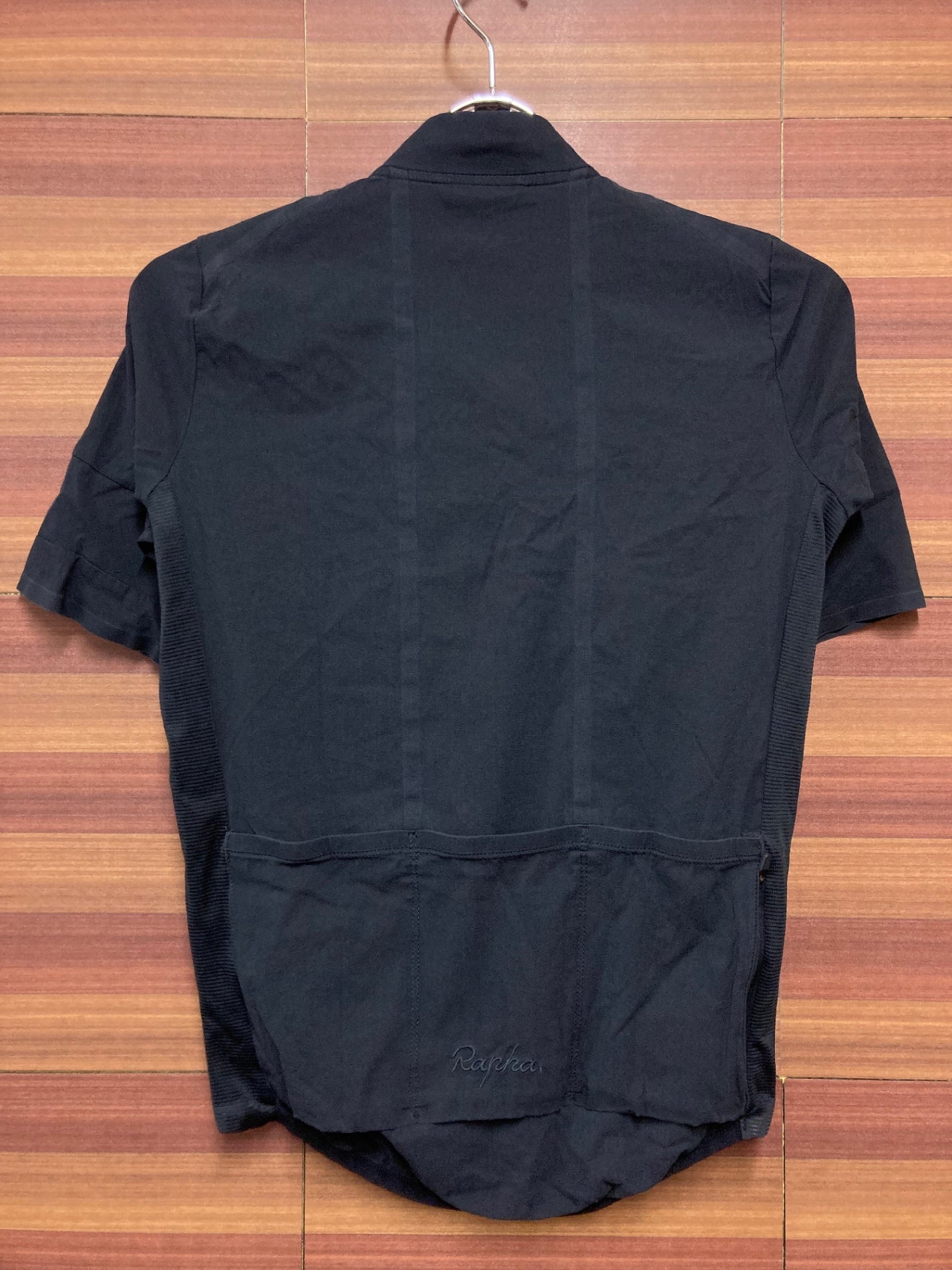 IK944 ラファ Rapha FLYWEIGHT JERSEY 半袖 サイクルジャージ 紺 XS