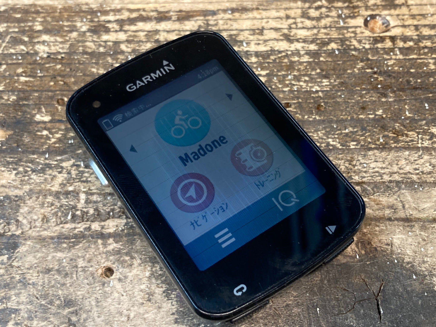 IT782 ガーミン GARMIN エッジ EDGE 820J サイクルコンピューター 動作確認済 ※液晶日焼け