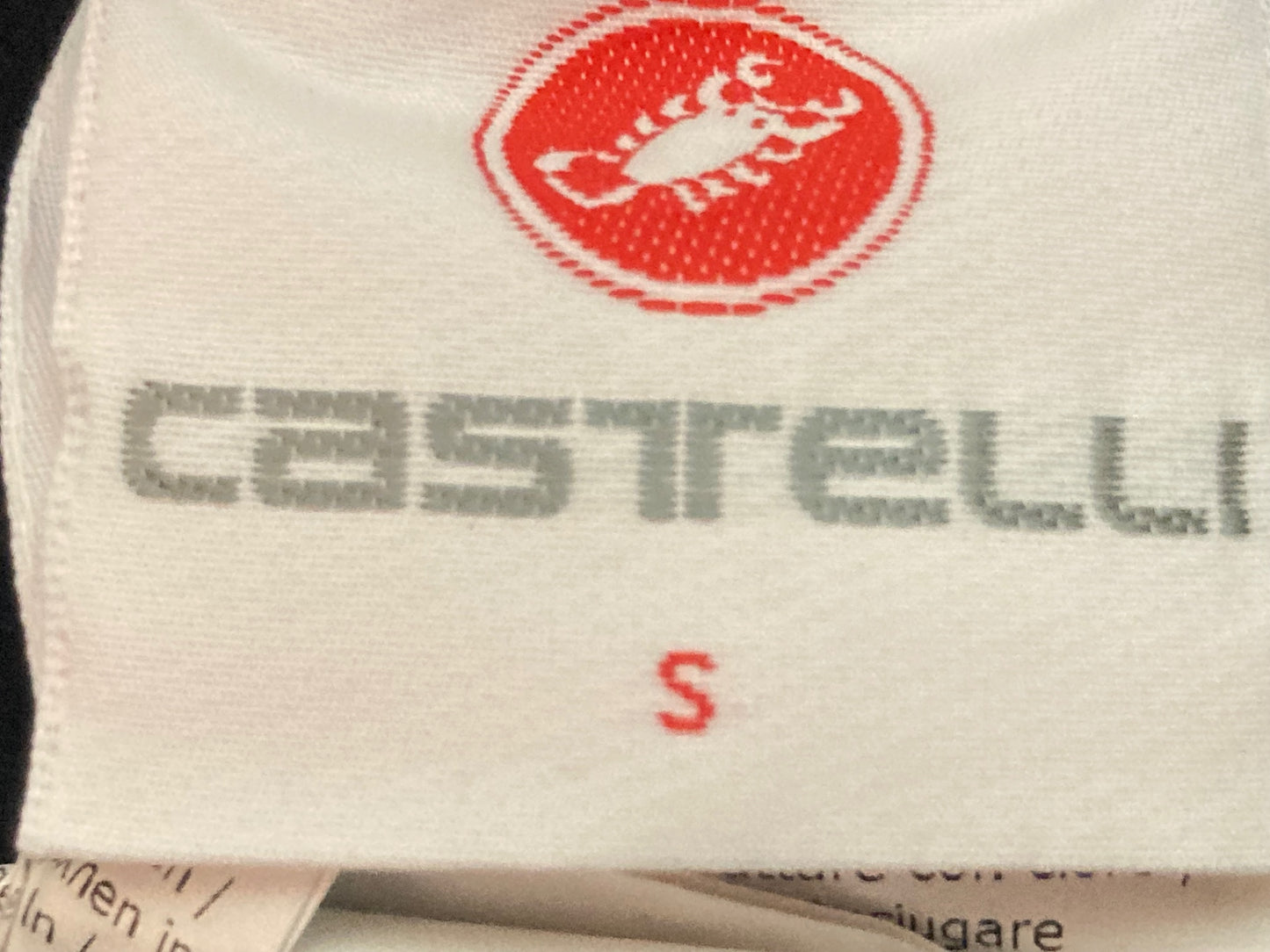 GY084 カステリ CASTELLI ビブタイツ 裏起毛 黒 S