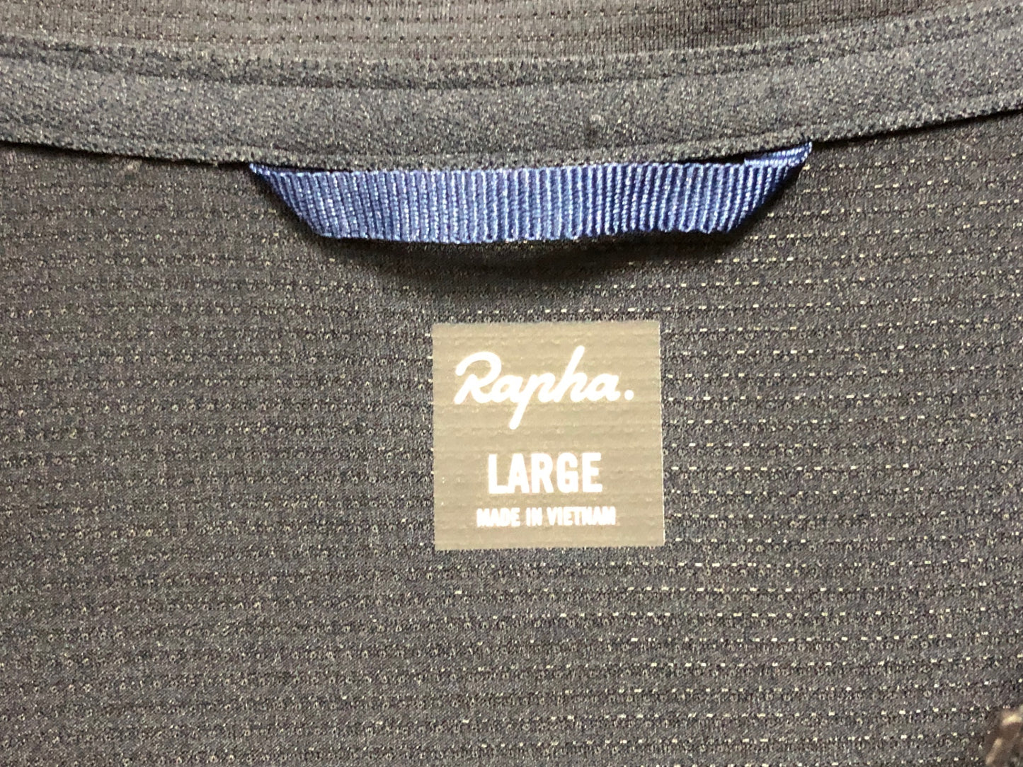 IA800 ラファ Rapha CLASSIC FLYWEIGHT JERSEY 半袖 サイクルジャージ 紺 L