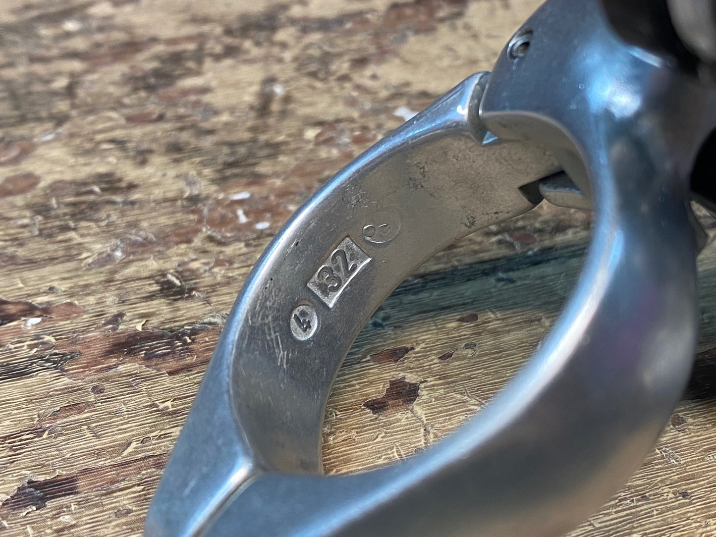 IF412 カンパニョーロ CAMPAGNOLO レコード RECORD TITANIUM フロントディレイラー 11S バンド式 Φ32