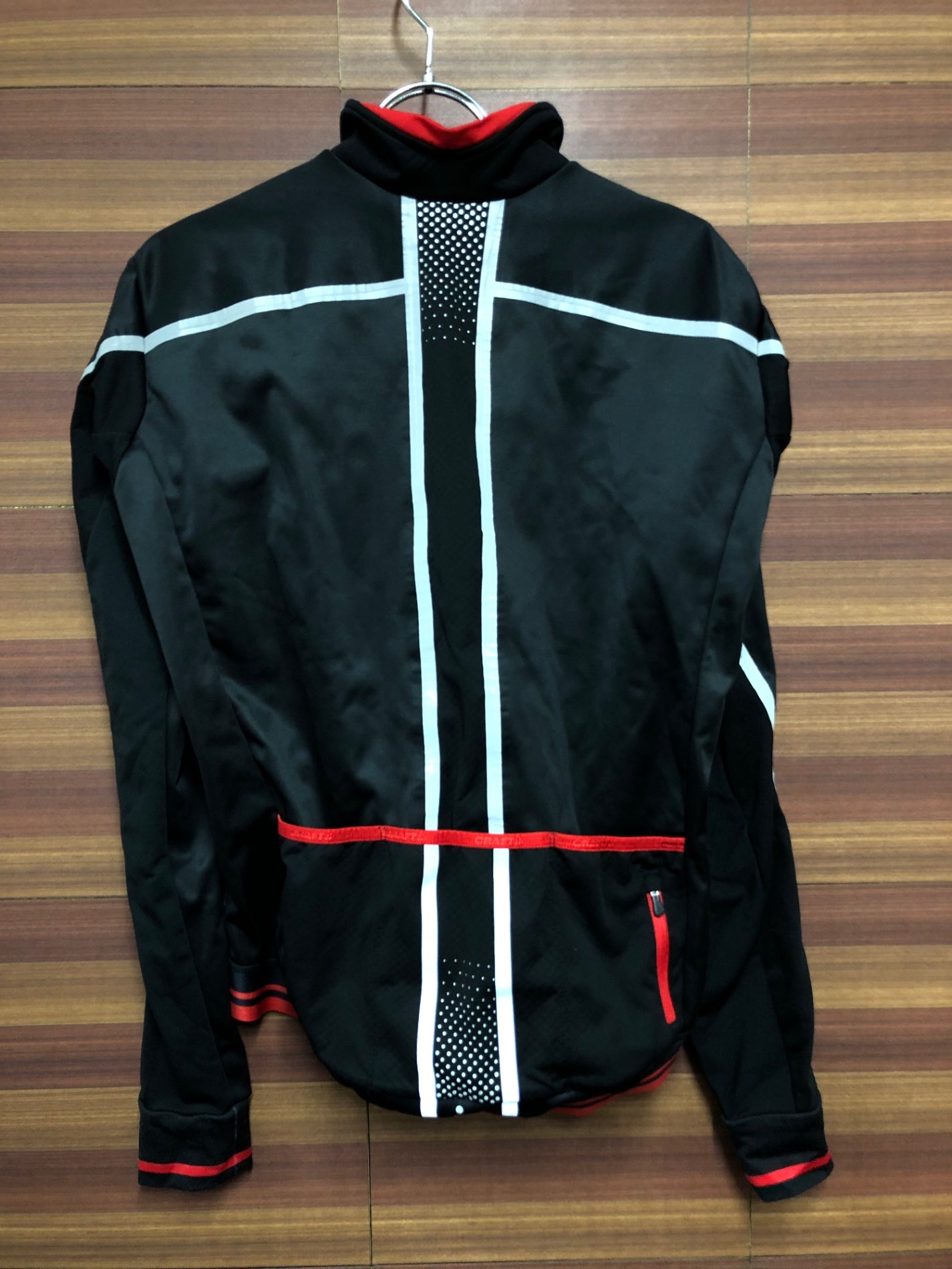 IM214 クラフト CRAFT 長袖 サイクルジャケット 黒 M 裏起毛