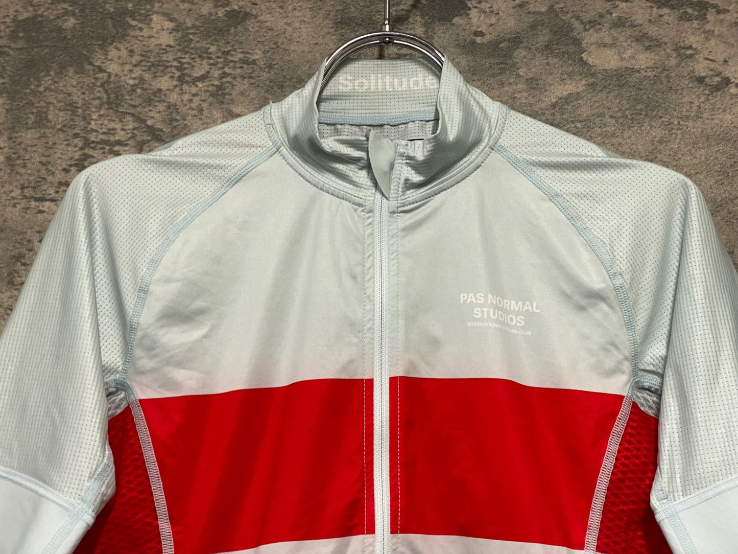 JC428 パスノーマルスタジオ Pas Normal Studios | Men's Solitude Jersey SS21 半袖 サイクルジャージ アイスブルー S