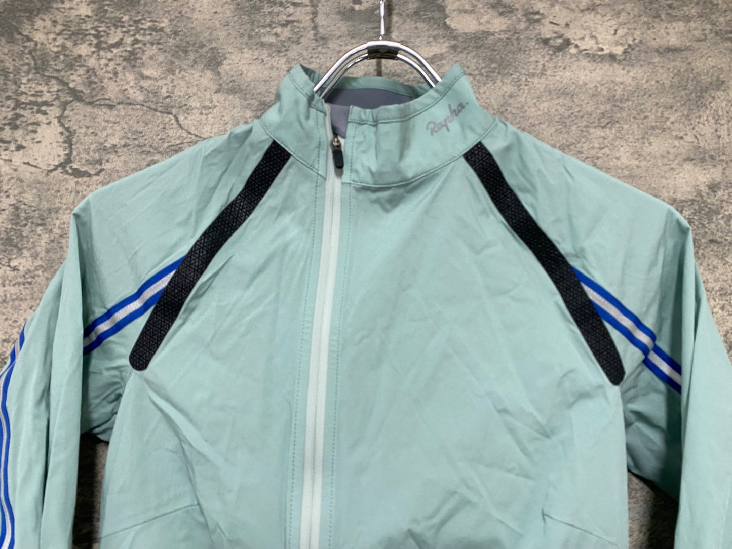 IR466 ラファ Rapha CLASSIC WIND JACKET 長袖 サイクルジャケット 薄水色 XS