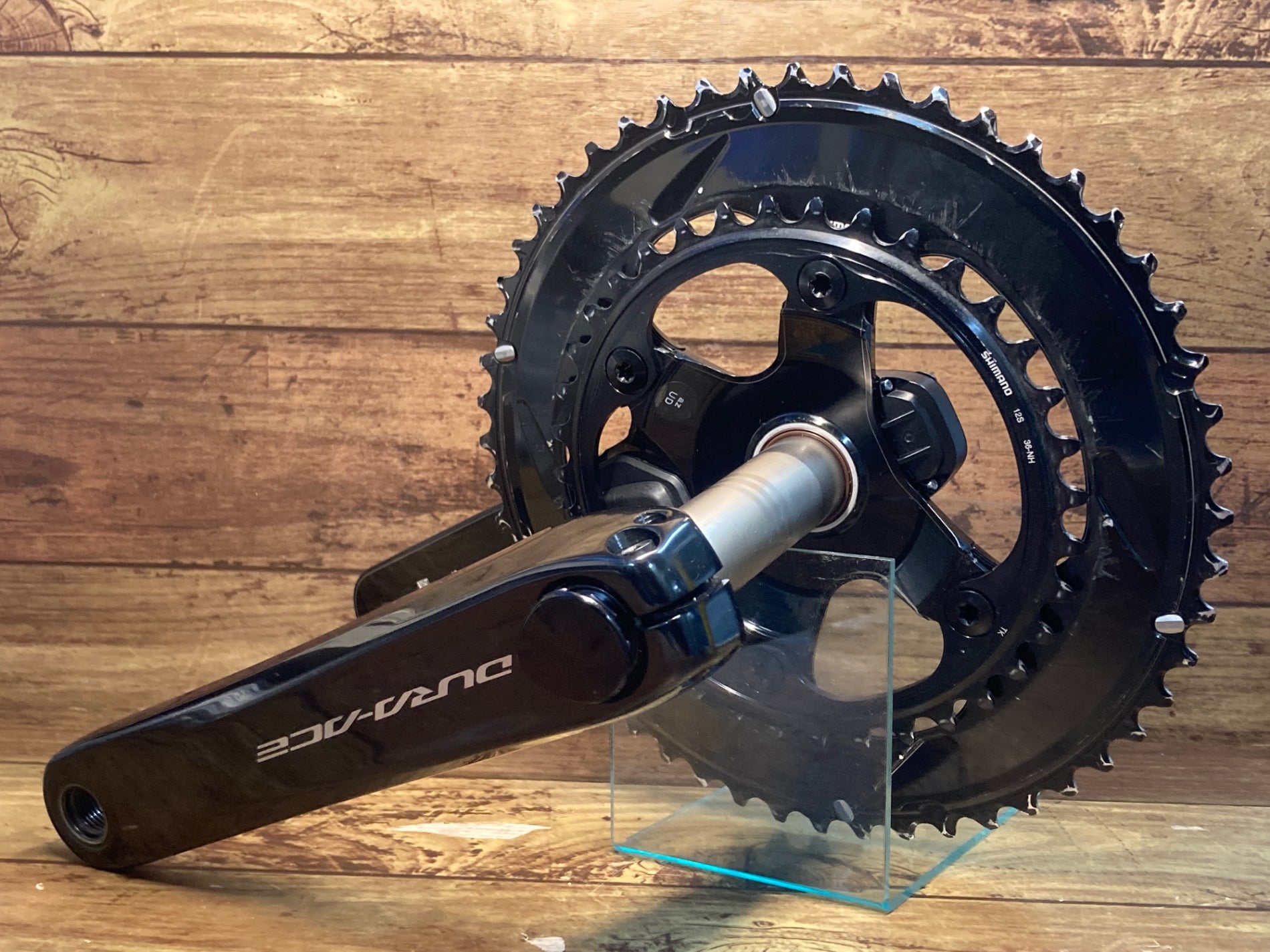 ID034 シマノ SHIMANO デュラエース DURA-ACE FC-R9200-P クランクセット パワーメーター 52-36T 172.5mm  12S ※接続確認済