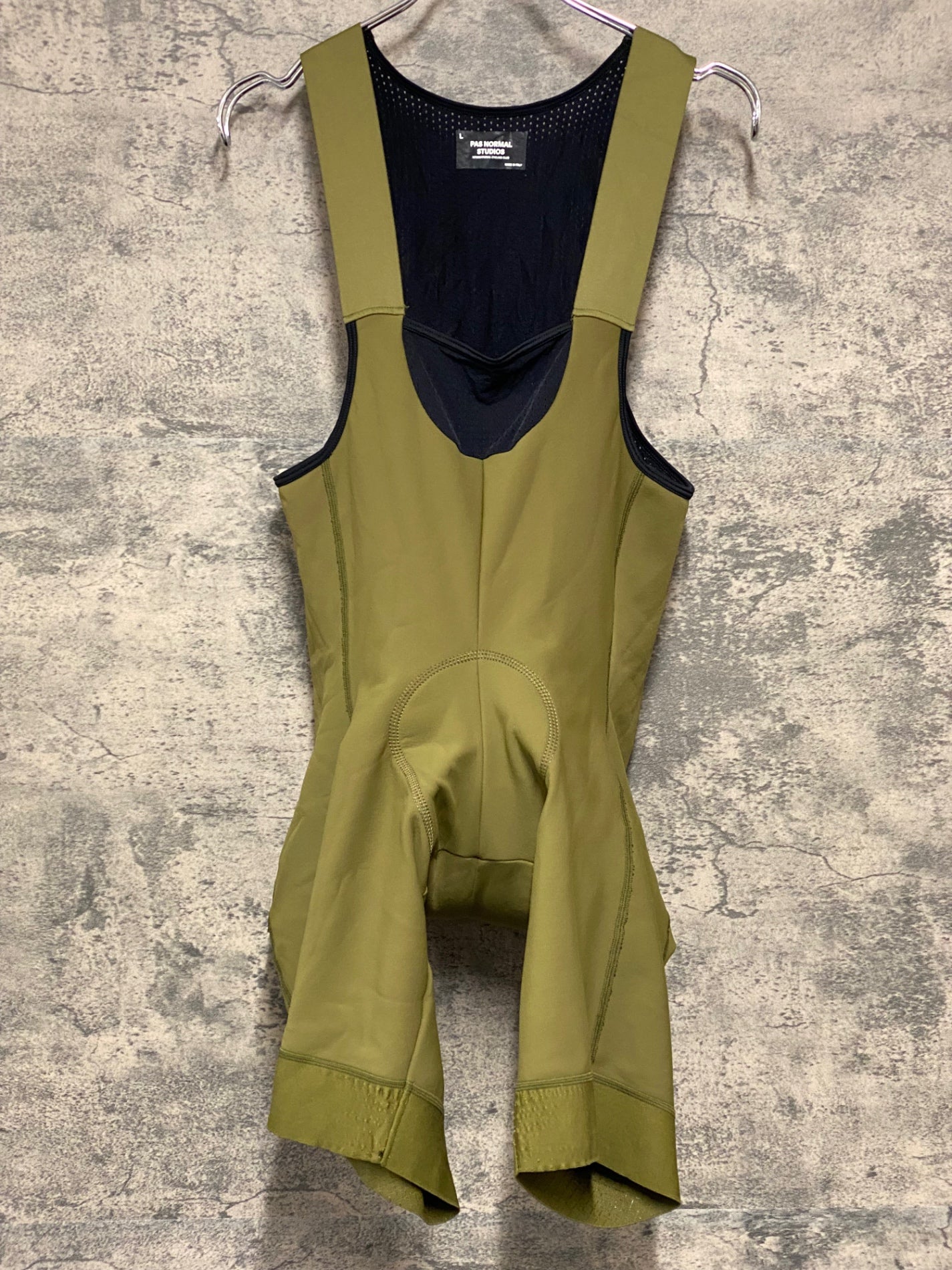 JA892 パスノーマルスタジオ PAS NORMAL STUDIOS ビブショーツ 茶色 L