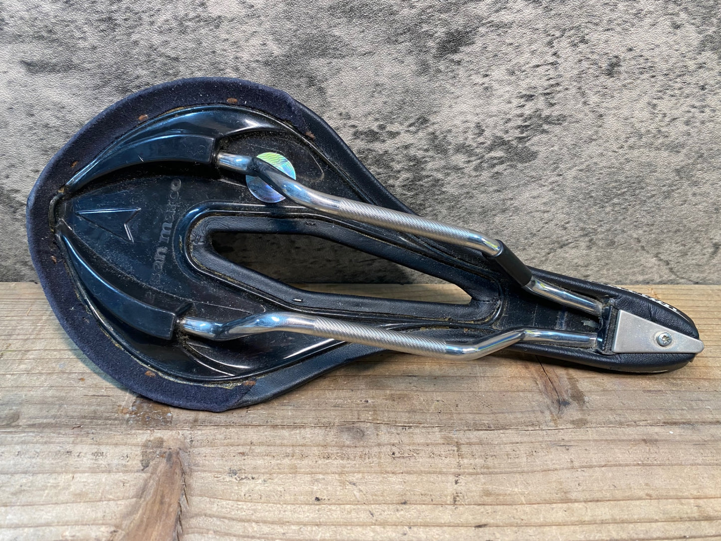 IT989 サンマルコ san marco ゾンコラン Zoncolan サドル 黒 XSILITE ※しなり大 ジャンク