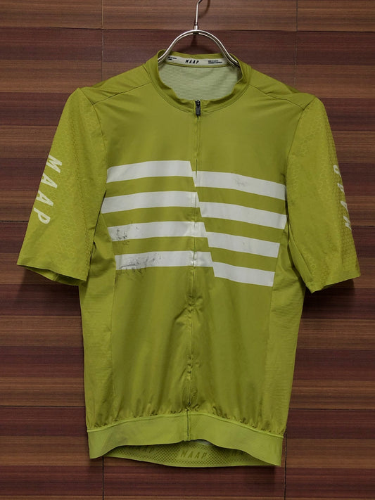 IL732 マープ MAAP PRO FIT JERSEY 半袖 サイクルジャージ 緑 Lサイズ ※汚れあり