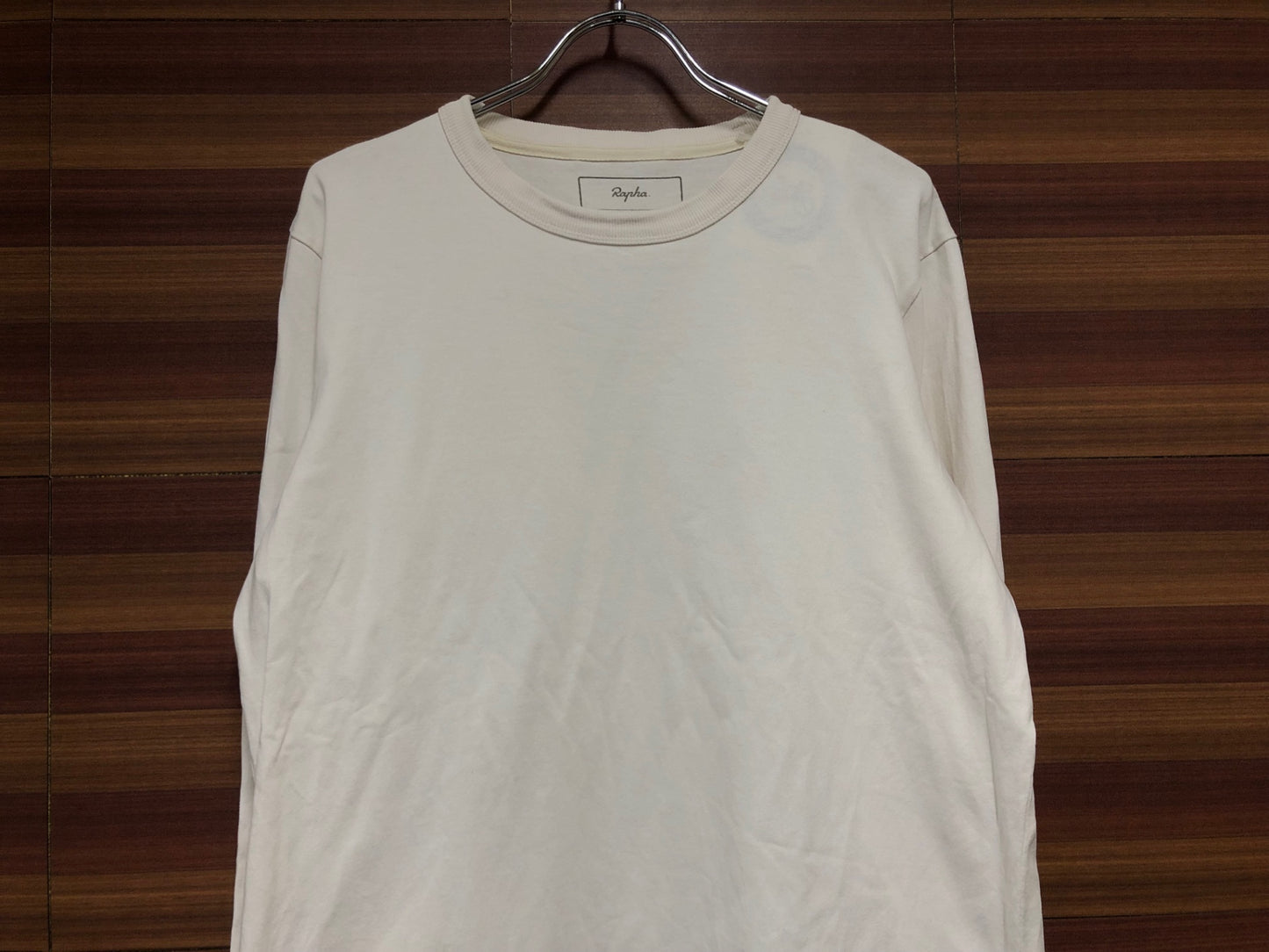 IJ073 ラファ Rapha MECHANICS LONG SLEEVE T-SHIRT 半袖 Tシャツ 白 L