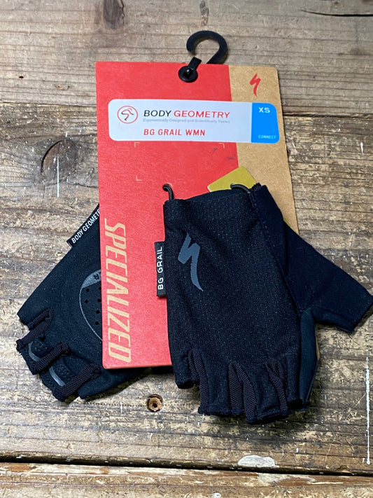 HI270 スペシャライズド SPECIALIZED BG GRAIL WMN 指切 サイクル グローブ 黒 XS