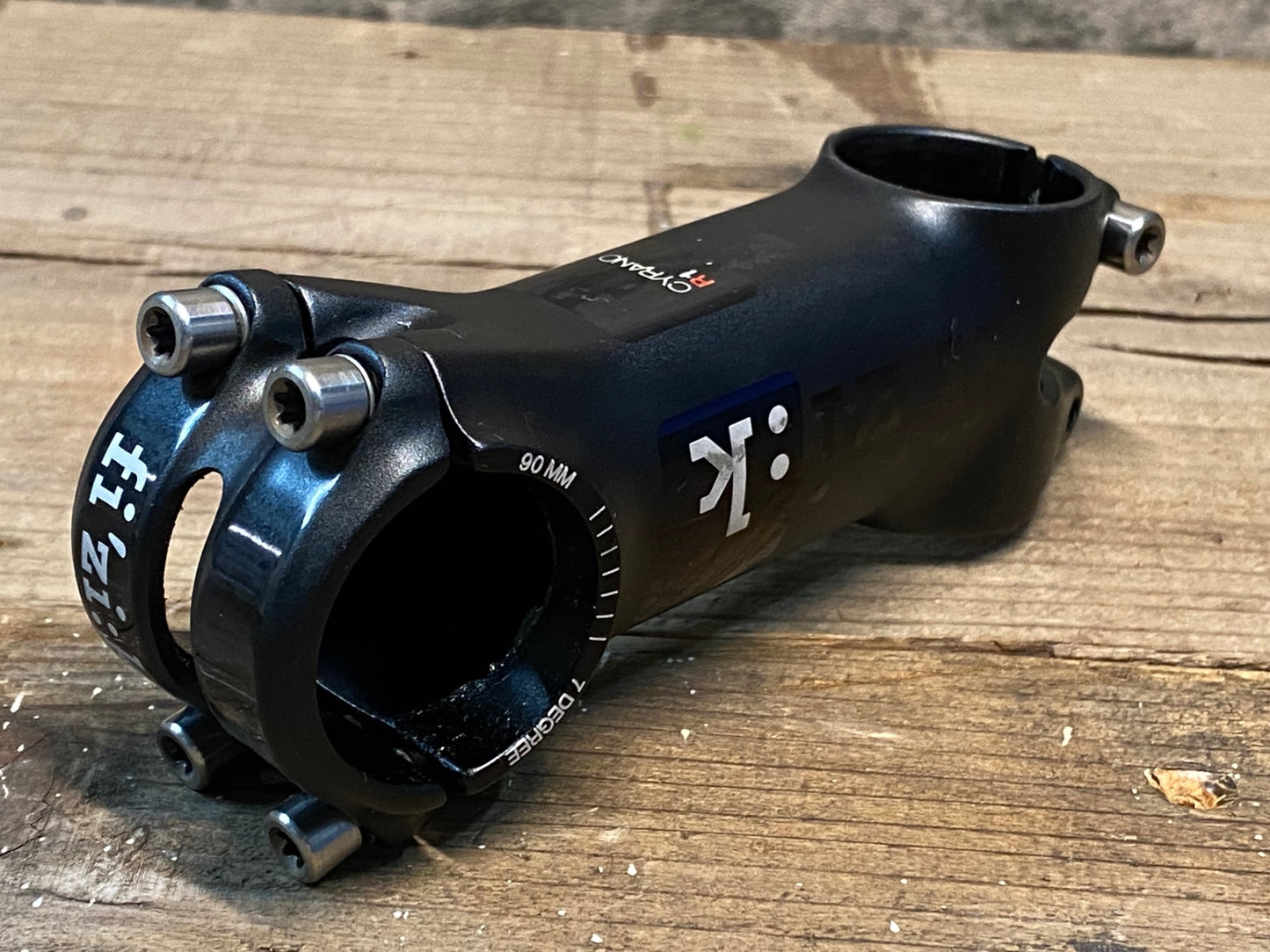 IO635 フィジーク fizik シラノ CYRANO R1 アルミ ステム OS Φ31.8 90mm 7°